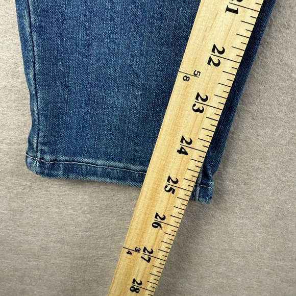 Signature Levi Strauss Totally Shaping Skinny Jeans 6S W28 L28 Blue Stretch - Picture 10 of 13